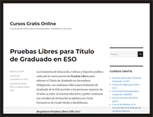 Tablet Screenshot of cursosgratisonline.info